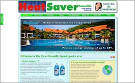 Screenshot of Heatsaver Tenerife Website